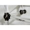 Fauceture VAH282033ORB 24" x 20-3/8" x 33-3/16" Acrylic Console Sink Legs, Bronze VAH282033ORB - alternate 4